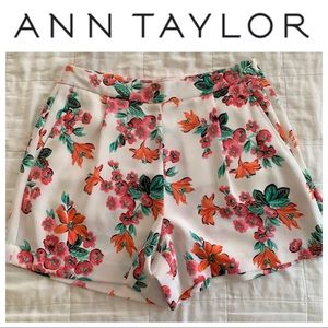 Ann Taylor Floral Shorts